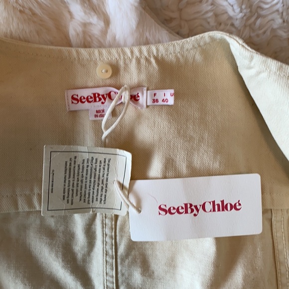 See by Chloe Fur Jean Vest - Picture 5 of 7